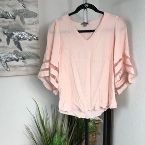 Chelsea28 V-Cut Blouse Size XXS